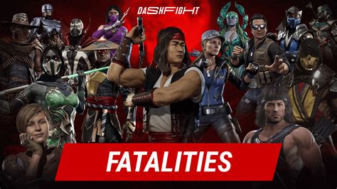 fatalities mortal kombat 11